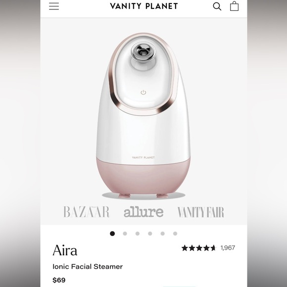Vanity planet facial steamer NEW - Picture 1 of 3